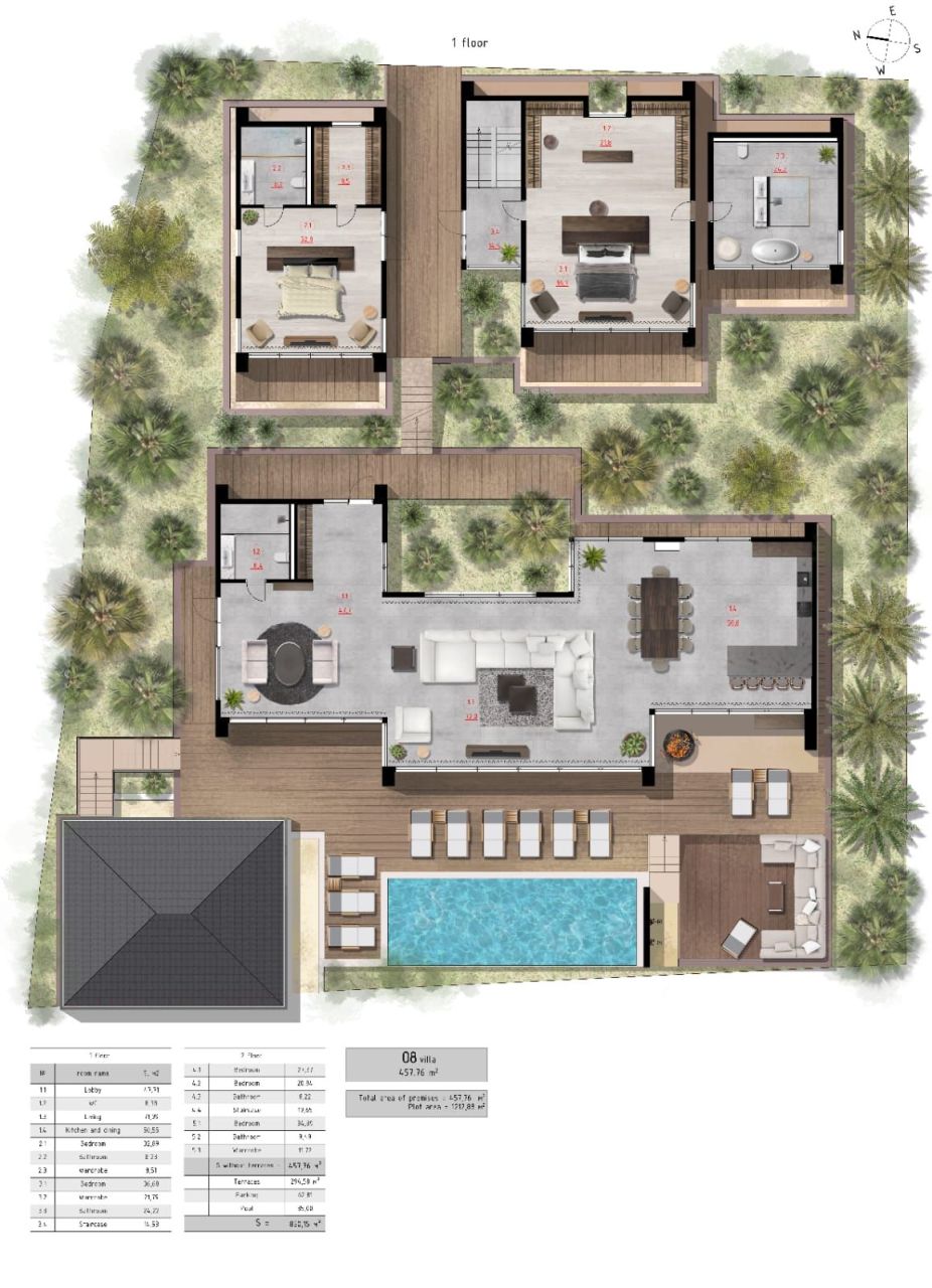 Villa à Ko Pha Ngan, Thaïlande, 850 m² - image 2