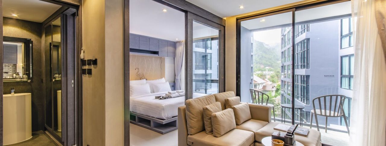 Appartamento sulla spiaggia di Kamala, Thailandia, 33.05 m² - foto 3