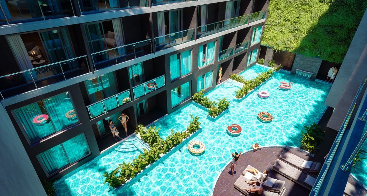 Appartamento sulla spiaggia di Kata, Thailandia, 33 m² - foto 3