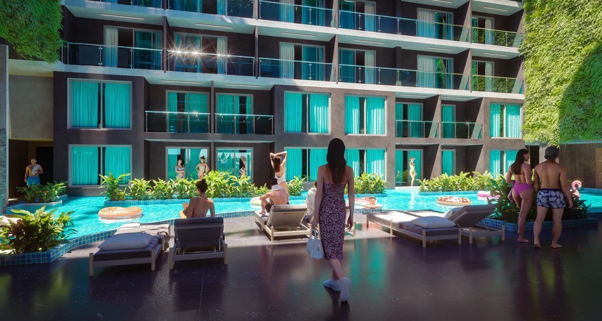 Appartamento sulla spiaggia di Kata, Thailandia, 33 m² - foto 5