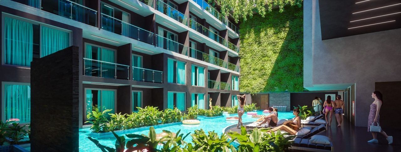 Appartamento sulla spiaggia di Kata, Thailandia, 52 m² - foto 8