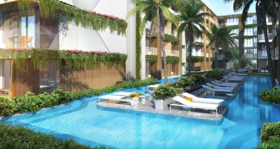 Appartamento sulla spiaggia di Bang Tao, Thailandia, 41.36 m² - foto 12