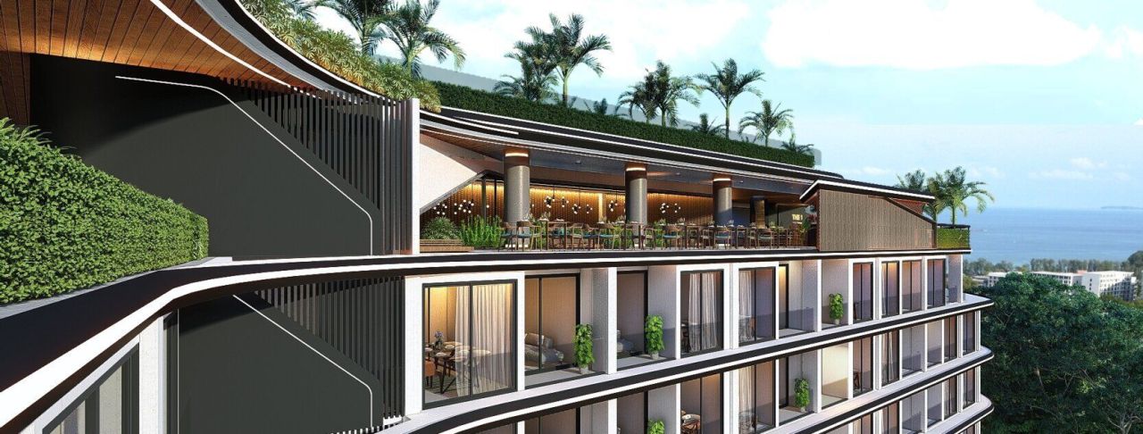 Attico sulla spiaggia di Nai Harn, Thailandia, 70.58 m² - foto 14