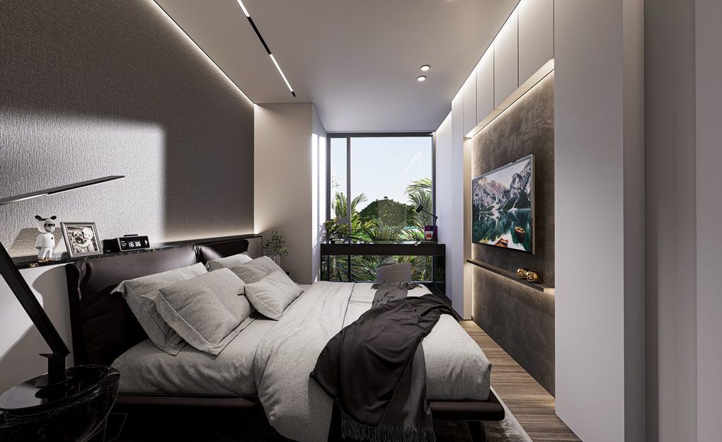 Piso en Nai Harn, Tailandia, 35 m² - imagen 19