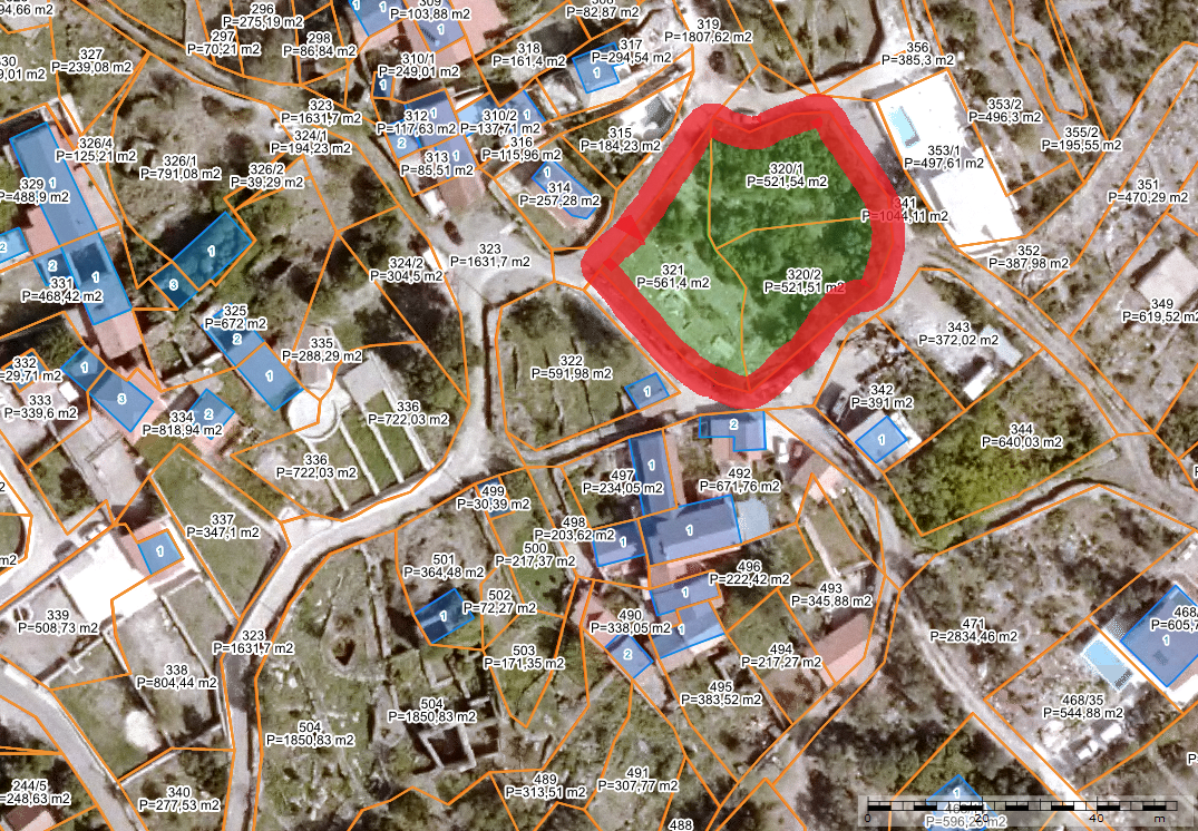 Terreno sulla penisola di Luštica, Montenegro, 1 538 m2 - foto 17