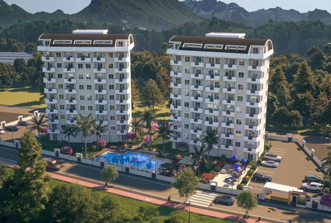 Wohnung in Alanya, Türkei, 49 m² - Foto 1