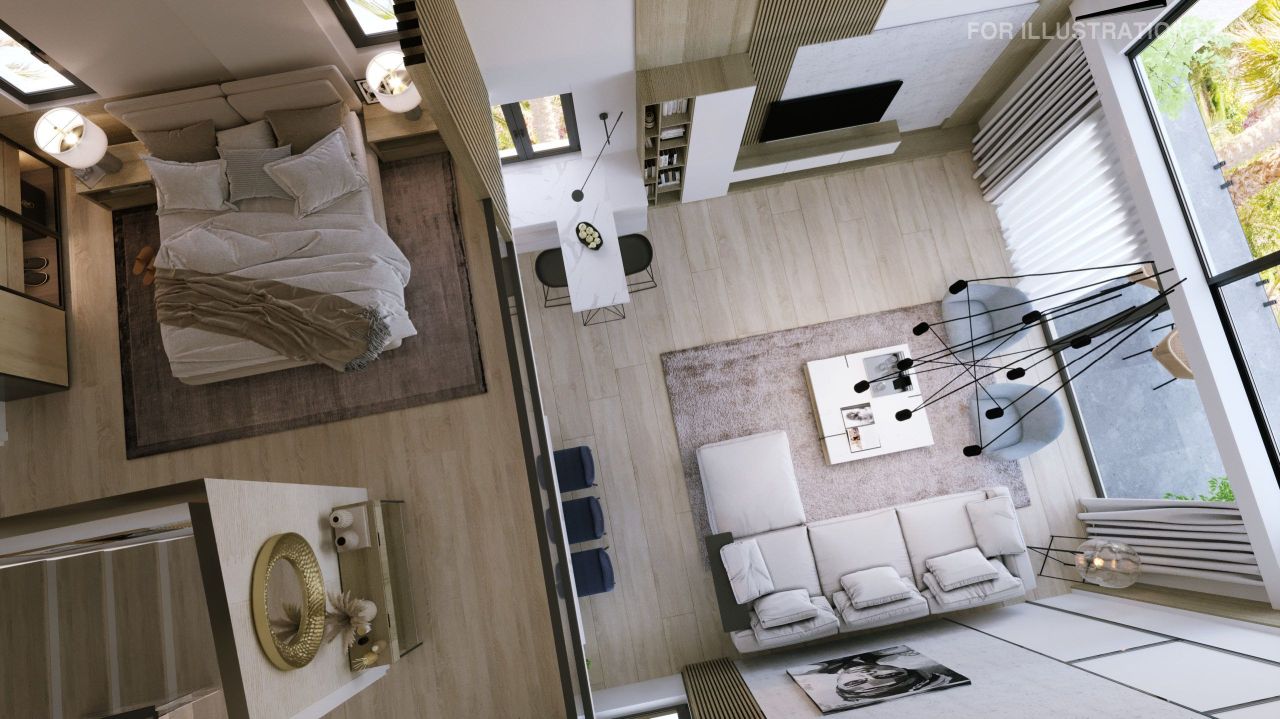 Studio a Kyrenia, Cipro, 50 m² - foto 13