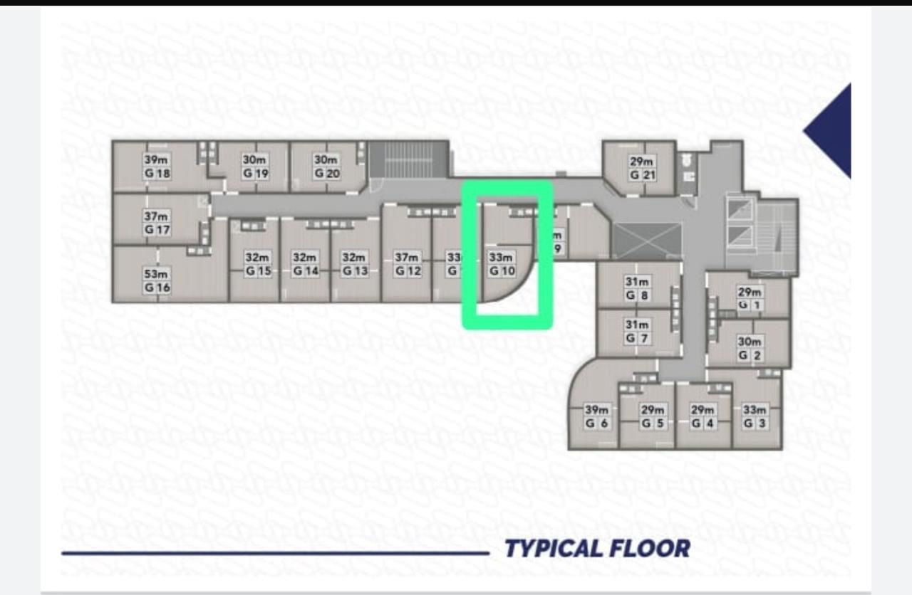 Bureau au Caire, Egypte, 33 m² - image 5