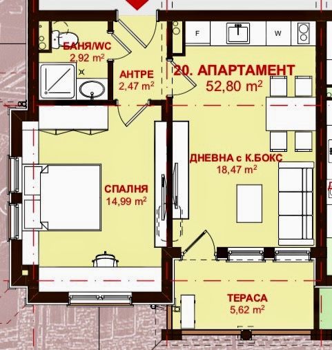 Appartamenti a Sveti Vlas, Bulgaria, 60 m² - foto 9