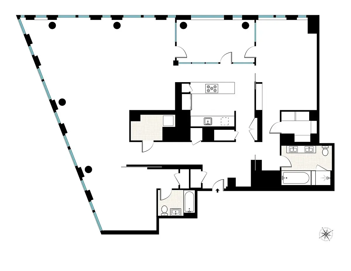 Appartamenti a New York City, USA, 206 m² - foto 18