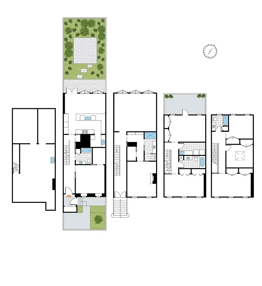 Stadthaus in New York, USA, 200 m² - Foto 18
