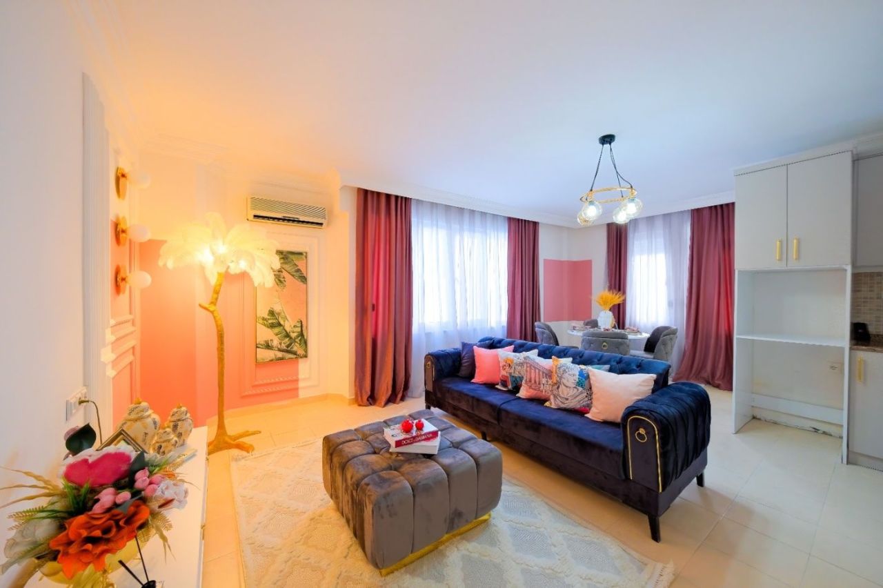 Wohnung in Alanya, Türkei, 55 m² - Foto 1