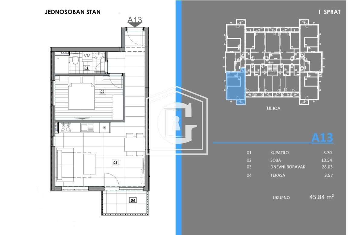 Appartamenti a Radanovići, Montenegro, 46 m² - foto 10