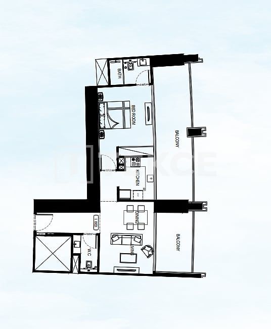 Apartment Business Bay, UAE, 40 m² - picture 14
