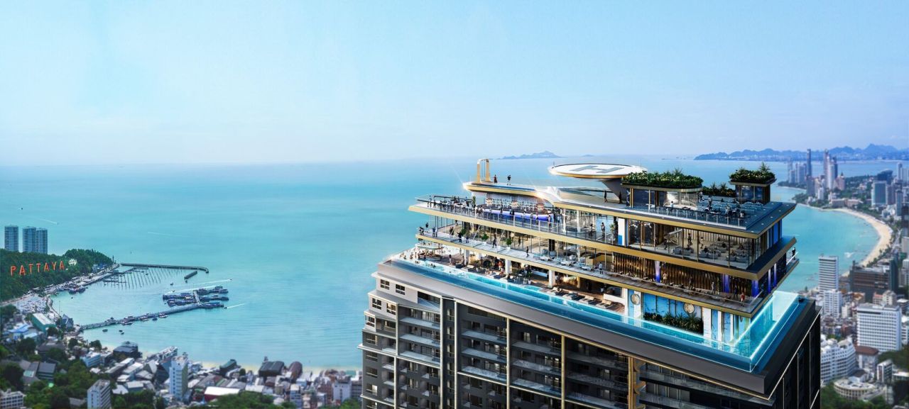 Appartamento a Pattaya, Thailandia, 34 m² - foto 3