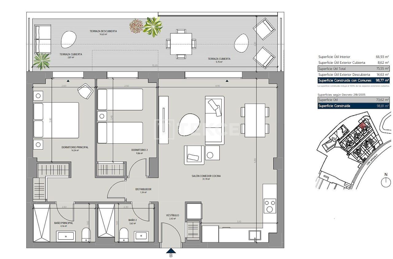 Ático en Manilva, España, 141 m² - imagen 8