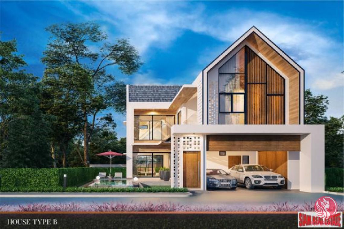 Haus in Chonburi, Thailand, 248 m² - Foto 1