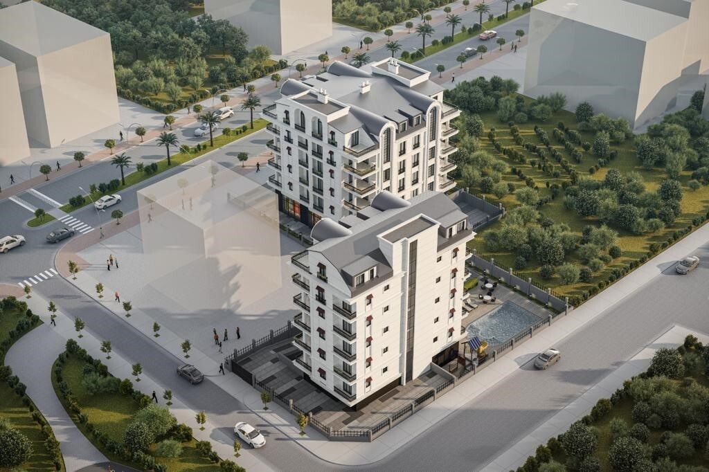 Appartamento a Gazipaşa, Turchia, 103 m² - foto 2