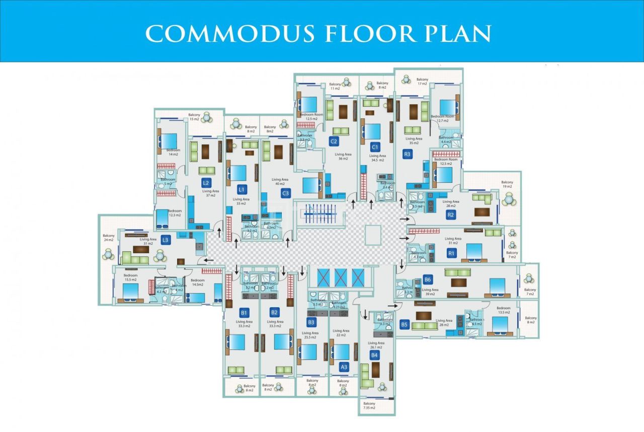 Appartement à İskele, Chypre, 52 m² - image 12