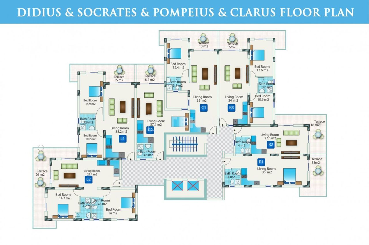 Attico a İskele, Cipro, 198 m² - foto 16