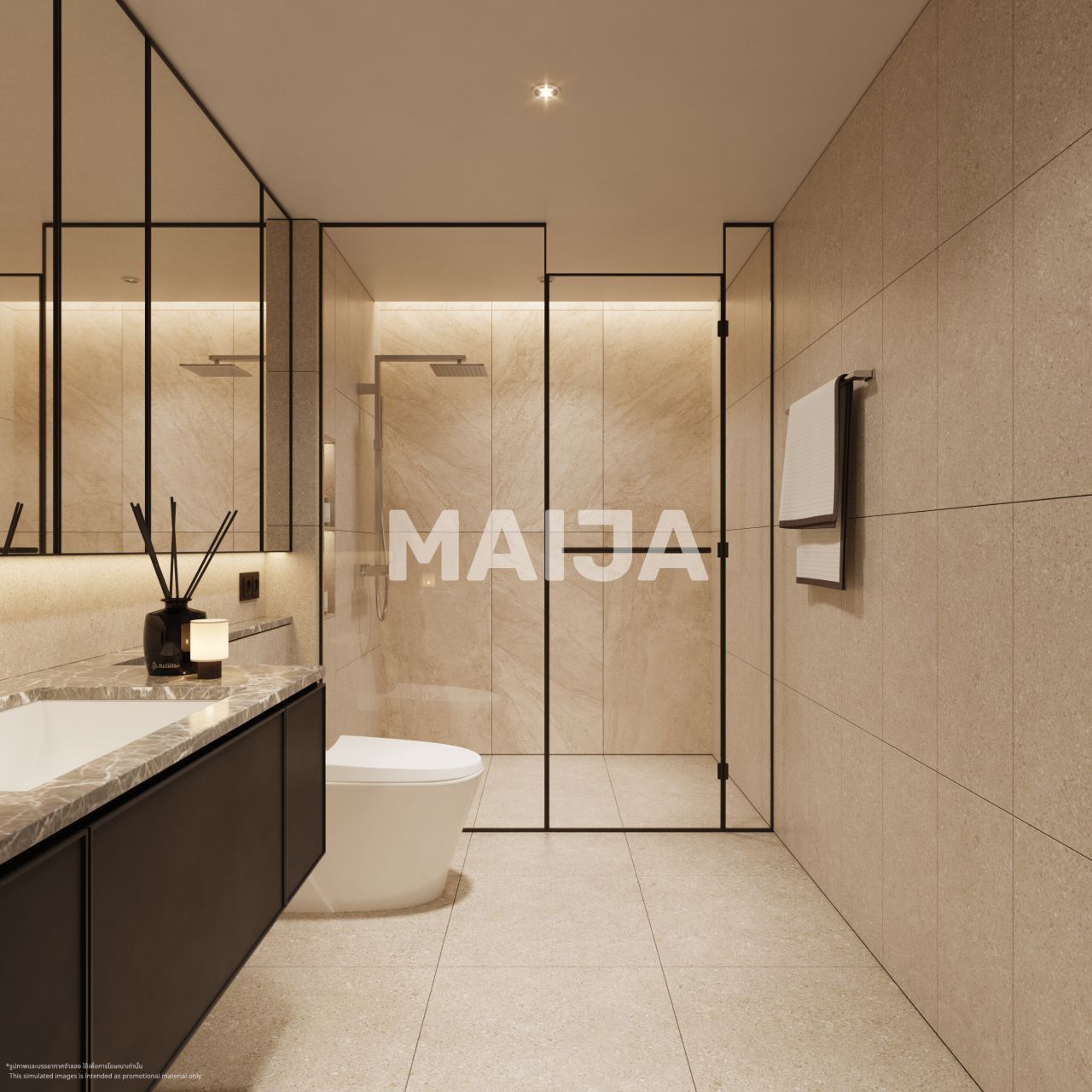 Appartamenti a Jomtien, Thailandia, 47 m² - foto 8