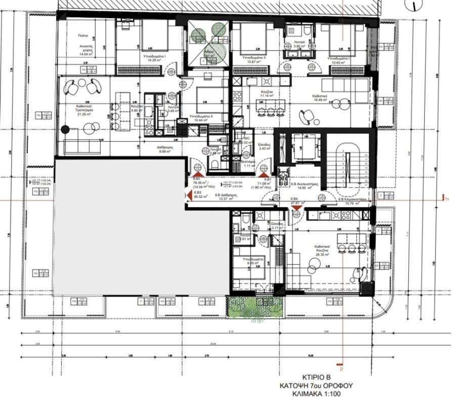 Appartement à Thessalonique, Grèce, 107 m² - image 5