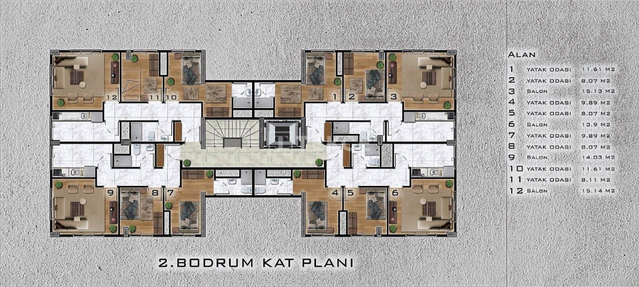Apartment in Istanbul, Türkei, 168 m² - Foto 18