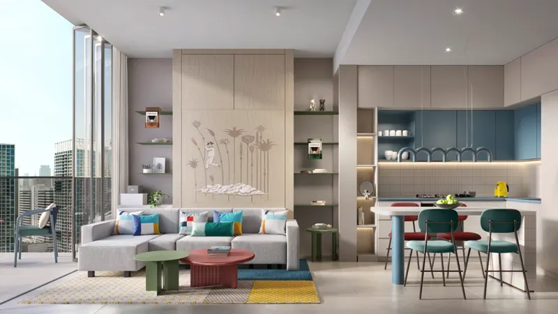 Apartamento en Dubái, EAU, 76.83 m² - imagen 7