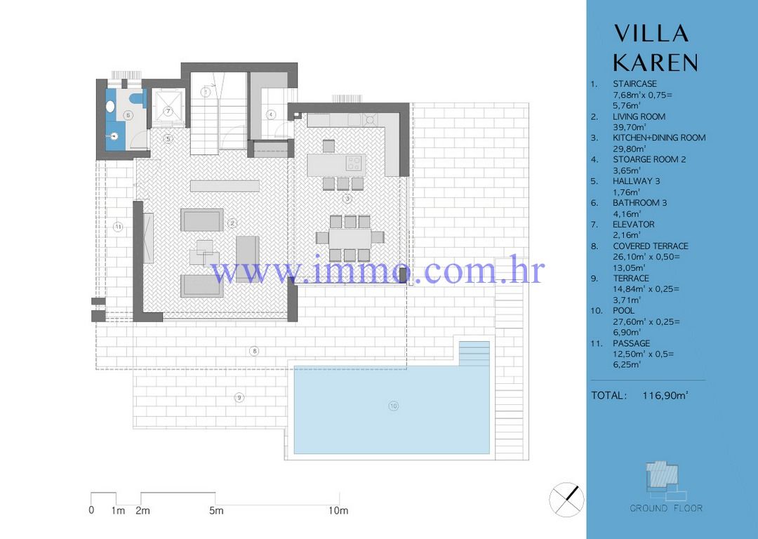 Terreno en Rogoznica, Croacia, 830 m² - imagen 5