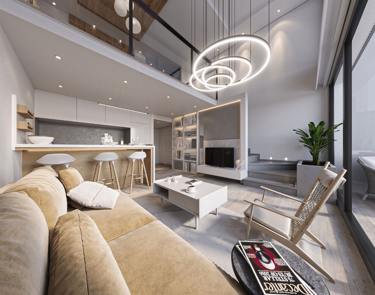 Loft in Karşıyaka, Zypern, 67 m² - Foto 8