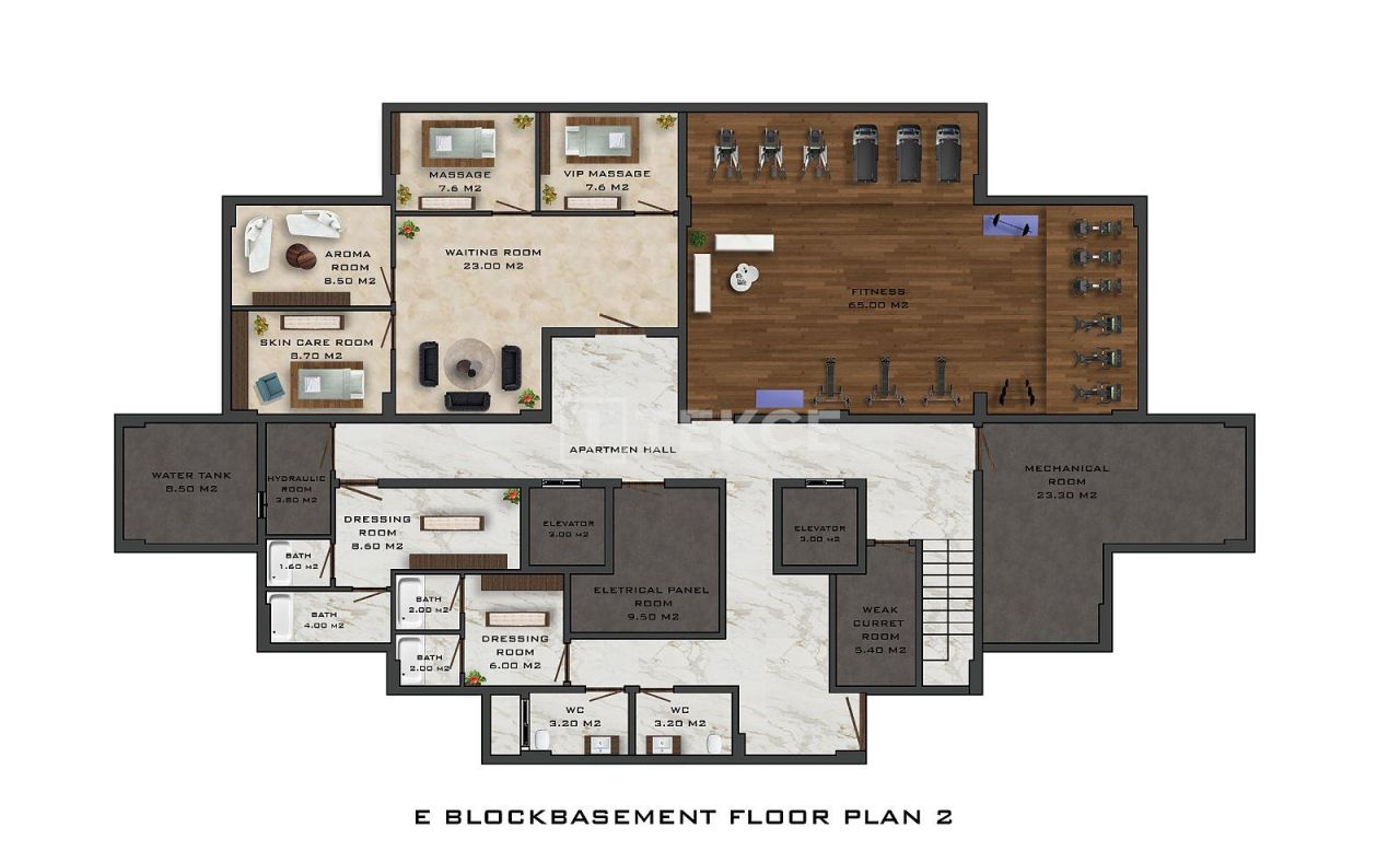 Penthouse in Alanya, Türkei, 125 m² - Foto 16