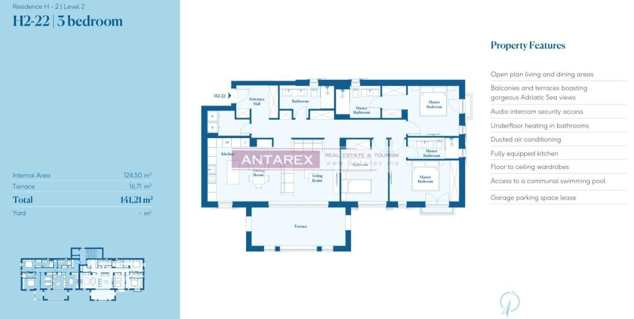 Apartamento en Radovici, Montenegro, 48.4 m² - imagen 14