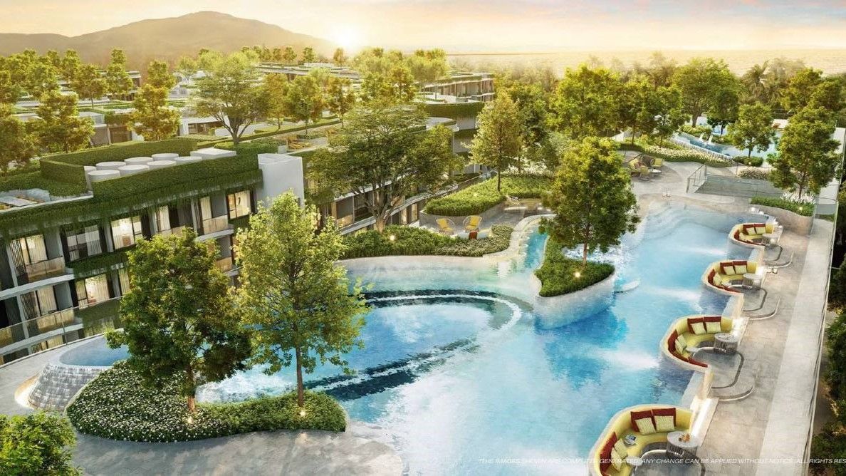 Appartamenti sulla spiaggia di Bang Tao, Thailandia, 29 m² - foto 4