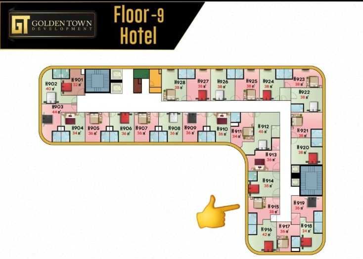 Hotel en El Cairo, Egipto, 34 m² - imagen 9