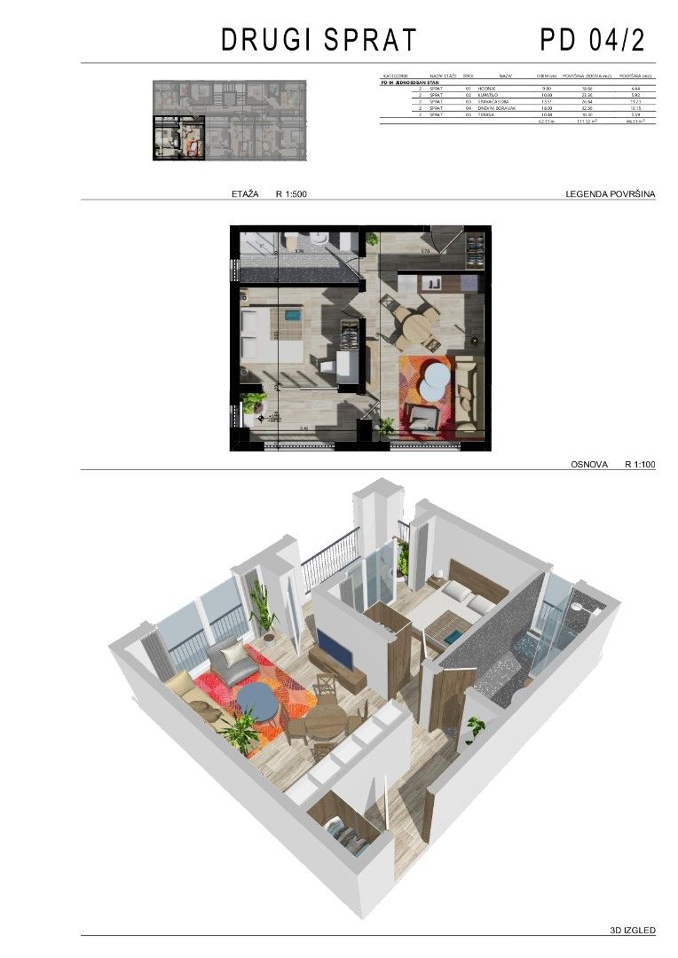 Wohnung in Bar, Montenegro, 37 m² - Foto 5