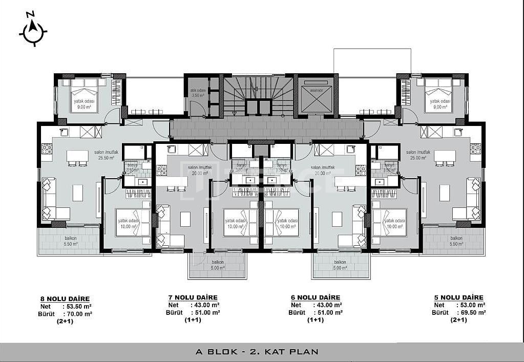 Penthouse in Alanya, Turkey, 138 m² - picture 14