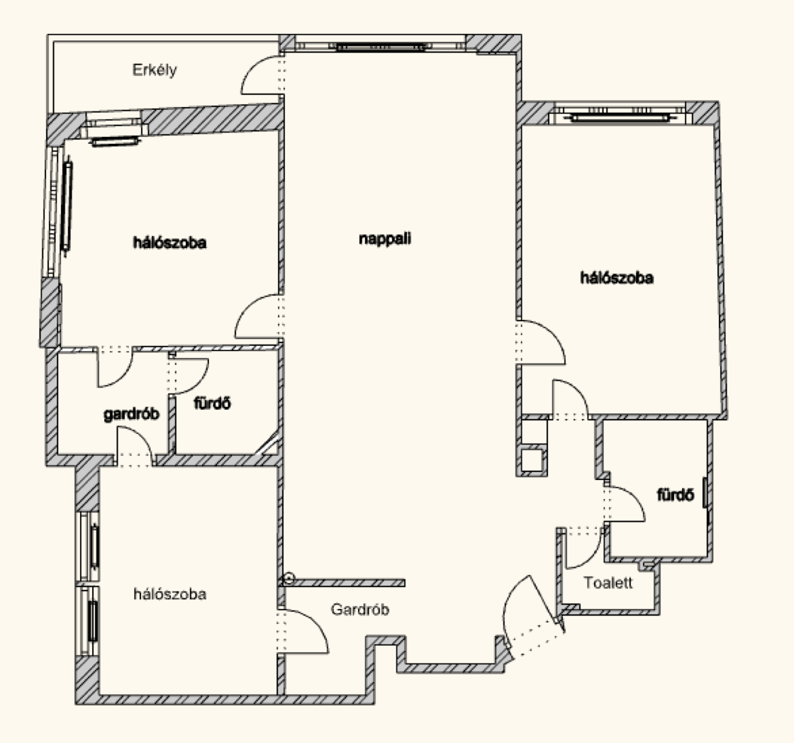 Appartamento a Budapest, Ungheria, 106 m² - foto 2