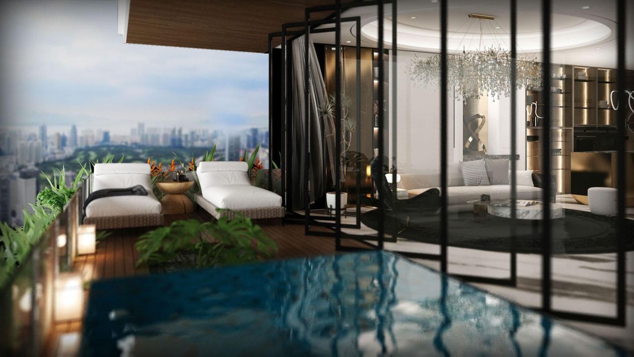 Appartamento a Dubai, EAU, 77 m² - foto 2