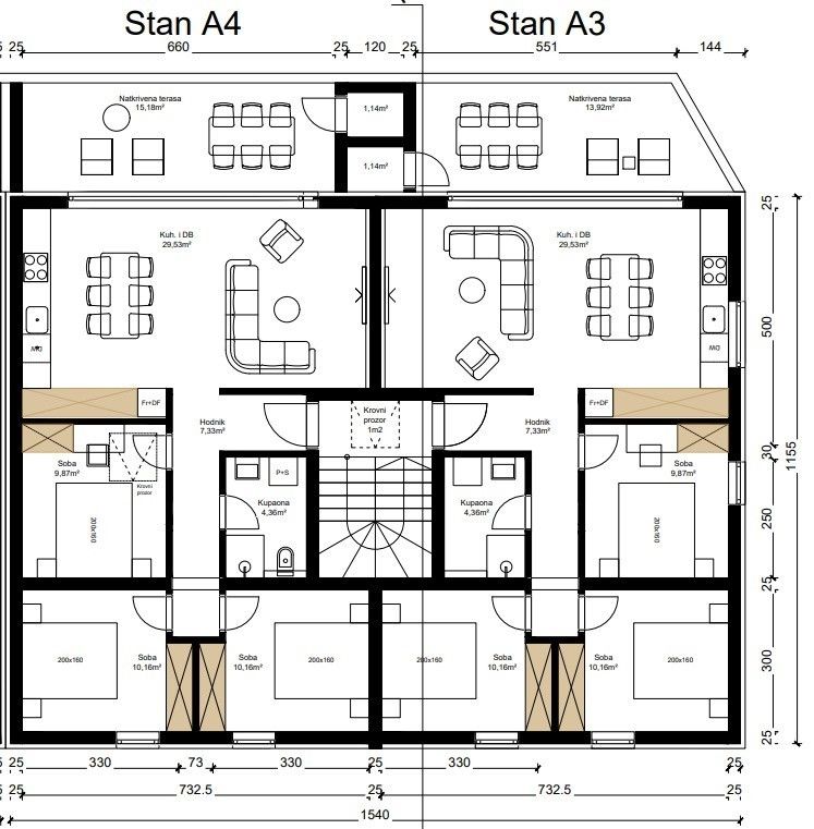 Piso en Poreč, Croacia, 81.29 m² - imagen 4
