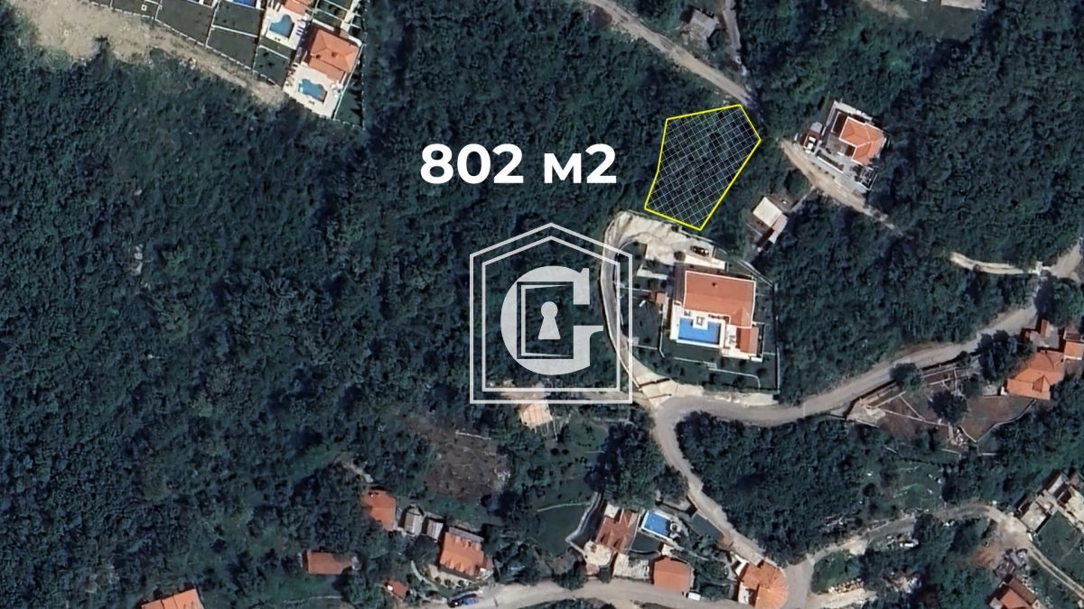 Terreno en Budva, Montenegro, 802 m² - imagen 3