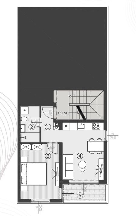 Piso en Pula, Croacia, 45.59 m² - imagen 15