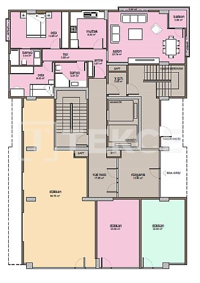 Appartement à Istanbul, Turquie, 120 m² - image 10