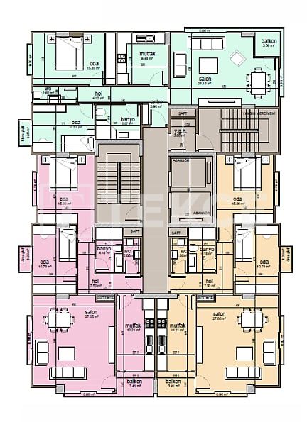 Appartement à Istanbul, Turquie, 120 m² - image 11