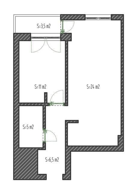 Appartamento a Budva, Montenegro, 50 m² - foto 13