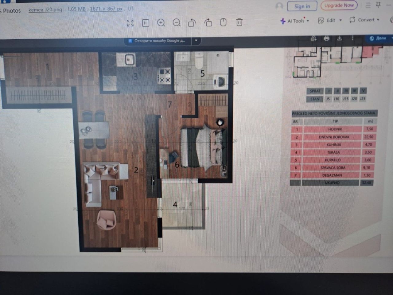 Appartamento a Bar, Montenegro, 52 m² - foto 2