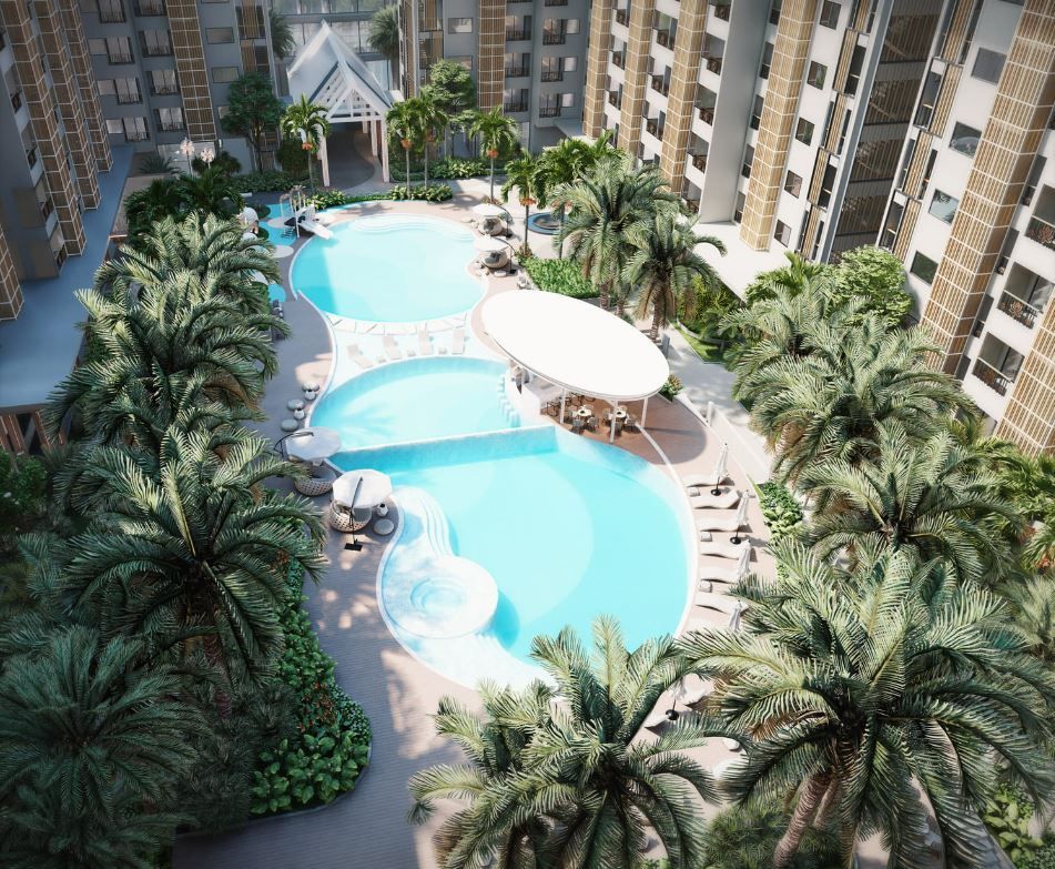 Piso en Pattaya, Tailandia, 49.23 m² - imagen 1