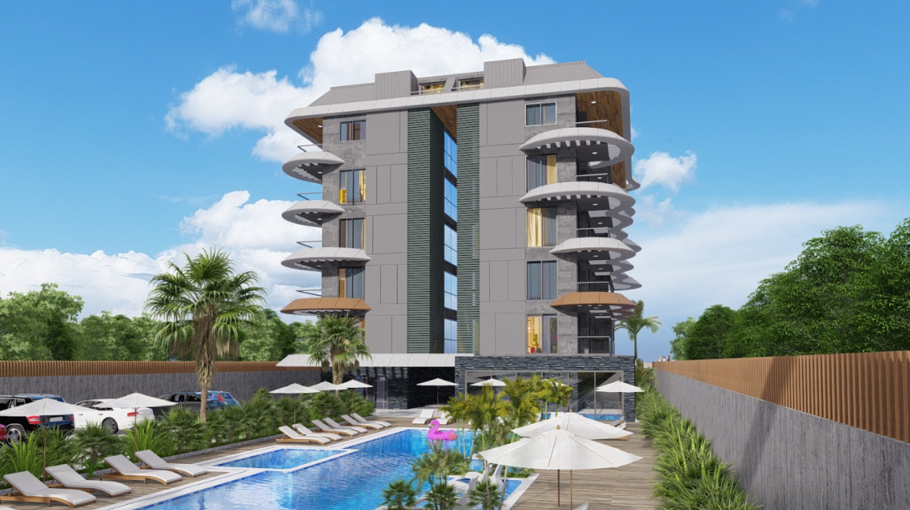 Appartamento a Kestel, Turchia, 47 m² - foto 7