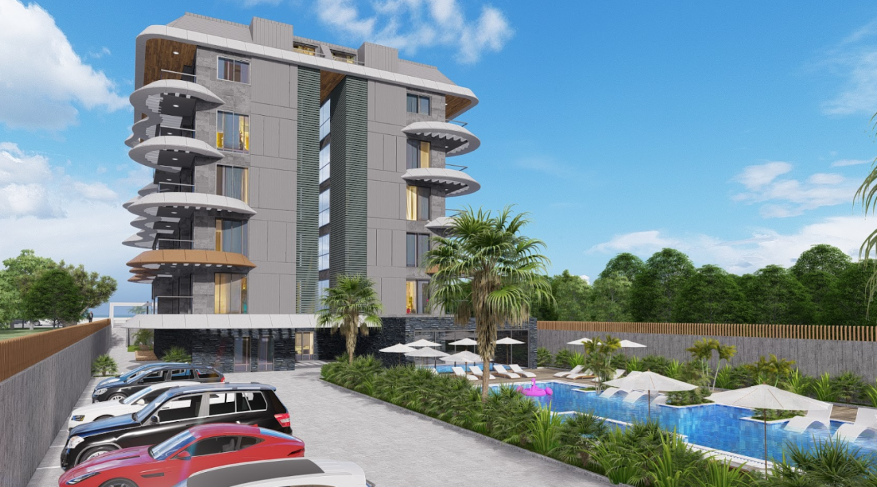 Appartamento a Kestel, Turchia, 47 m² - foto 11