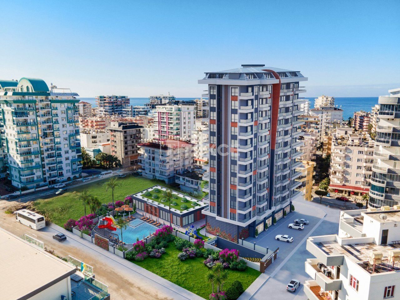 Apartment in Alanya, Türkei, 55 m² - Foto 1