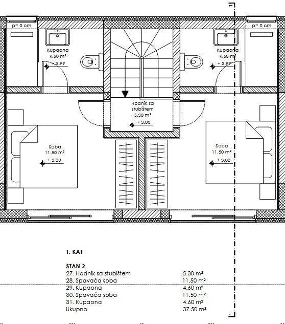 Flat in Premantura, Croatia, 80 m² - picture 2